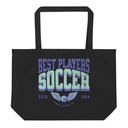 Best Players Soccer Large Eco Tote