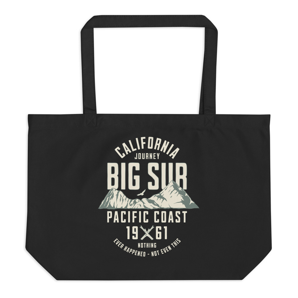 Big Sur - Outdoor Mountain Large Eco Tote