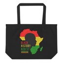 Black History Month - African Continent Large Eco Tote