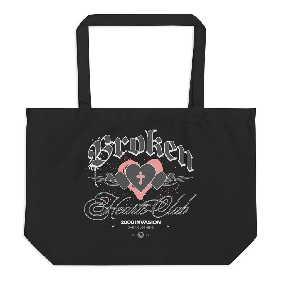 Broken Hearts Club Large Eco Tote