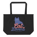 Cats Lovers Large Eco Tote