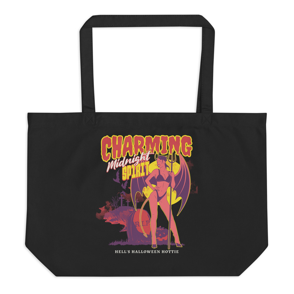 Charming Midnight Large Eco Tote