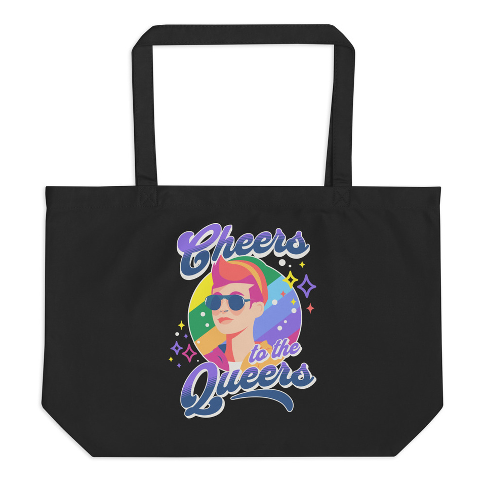Cheers to the Queers Large Eco Tote