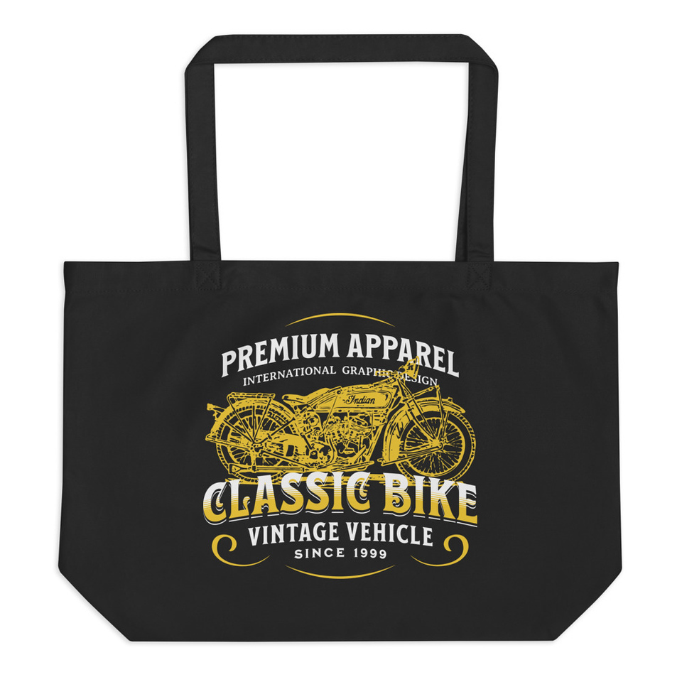 Classic Bike Large Eco Tote