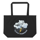 Cloud Whisperer - Rainy Weather Large Eco Tote
