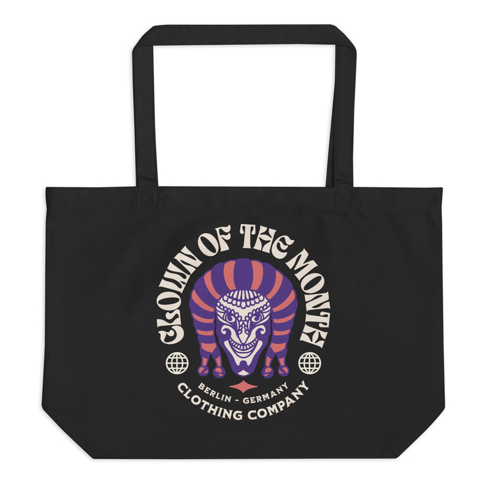 Clown of the Month Large Eco Tote