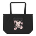 Coffee Break Mascot Large Eco Tote