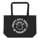 Cute Angel - Wings Large Eco Tote