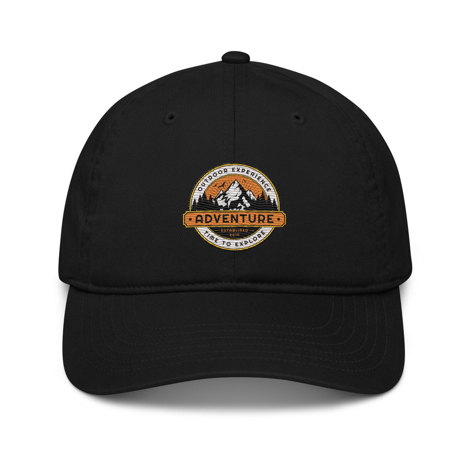 Adventure - Outdoor Mountain Organic Baseball Cap