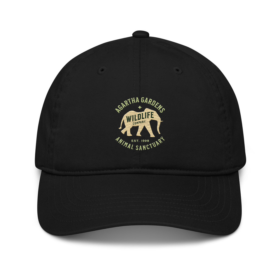 Agartha Gardens Wildlife - Animal Sanctuary Organic Baseball Cap