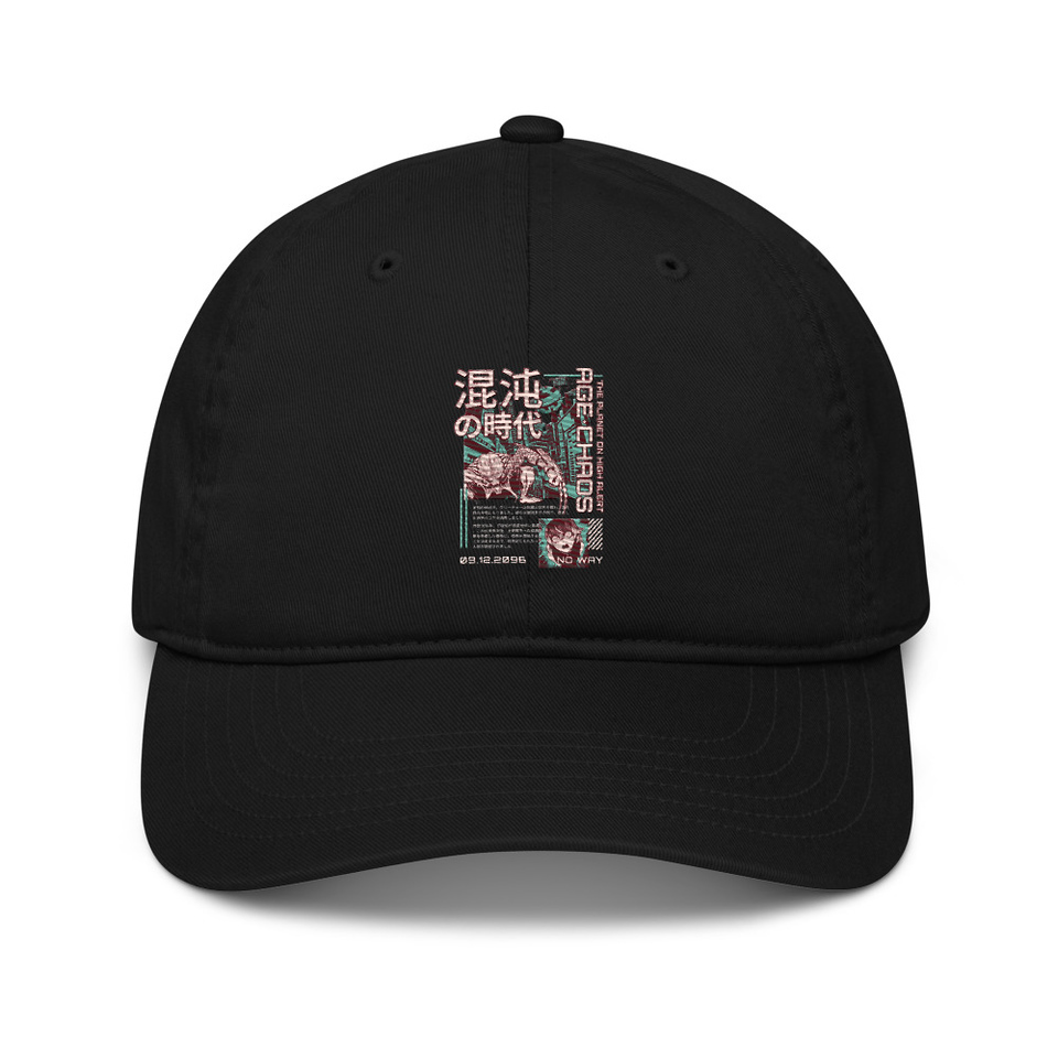 Age of Chaos - Japanese Anime Organic Baseball Cap