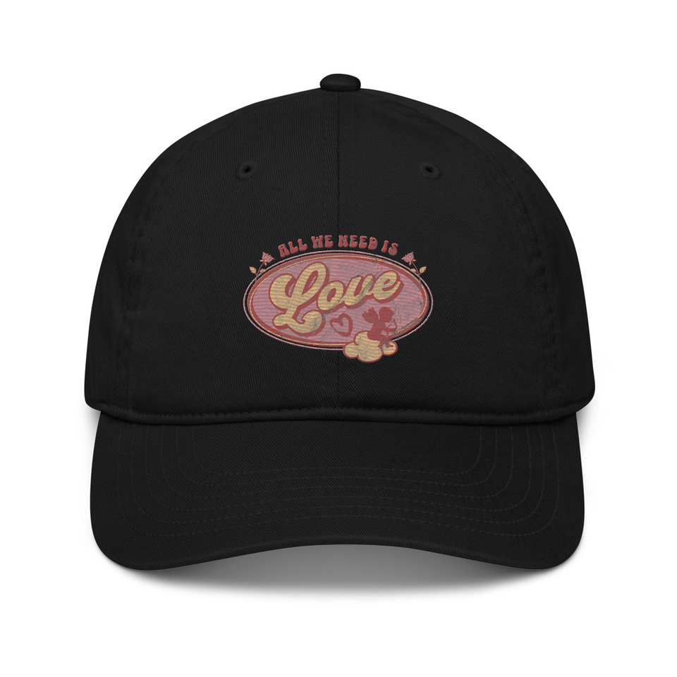 All We Need Is Love - Cupid Organic Baseball Cap