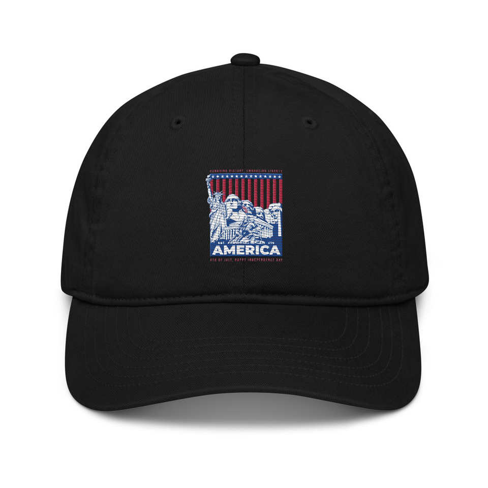 AMERICA (2) Organic Baseball Cap