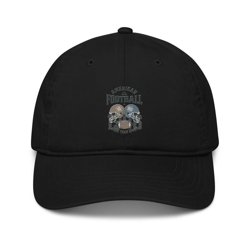 American All Star Football - Sports Helmet Organic Baseball Cap