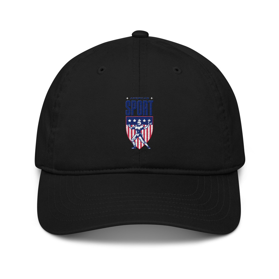 American Football Sport Organic Baseball Cap