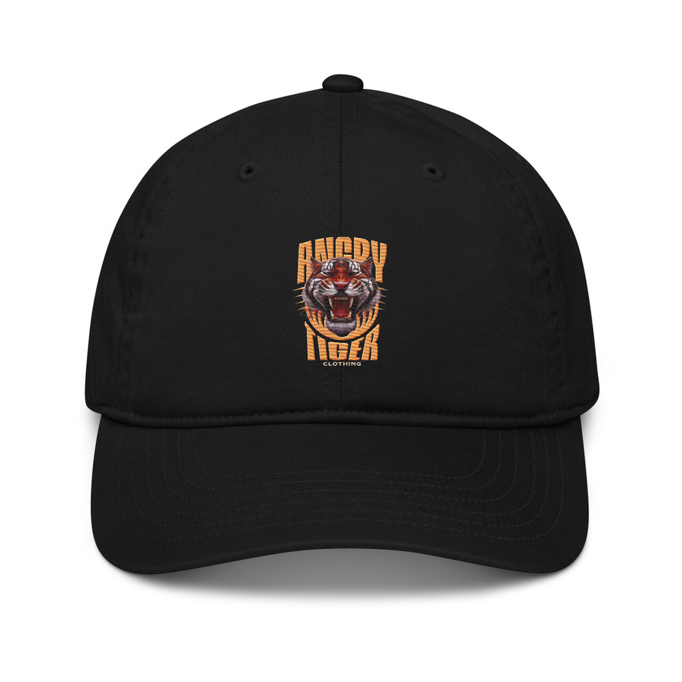 Angry Tiger - AI Organic Baseball Cap