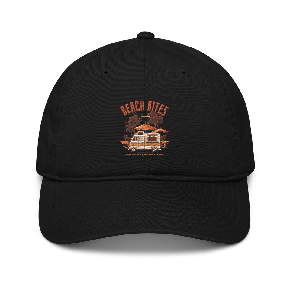 Beach Bites Organic Baseball Cap