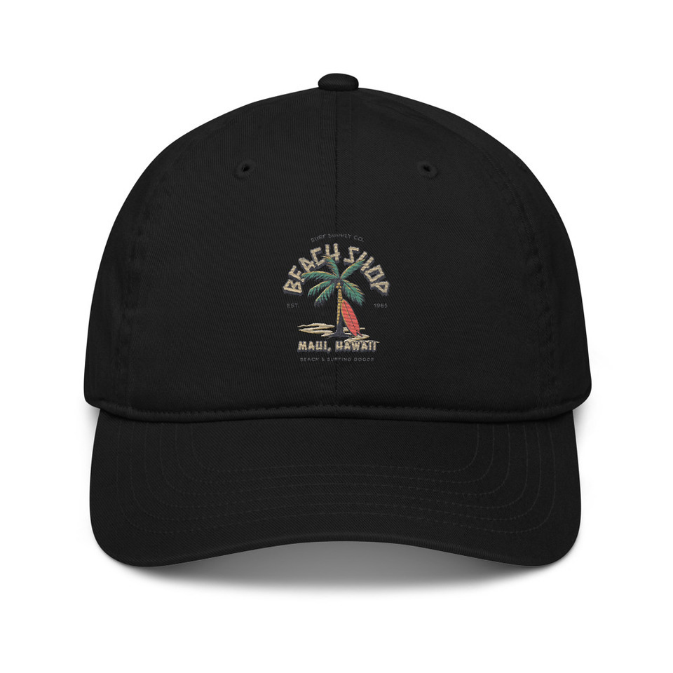 Beach Shop Organic Baseball Cap
