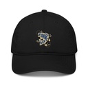 Best Fishing Dad - Typography Organic Baseball Cap