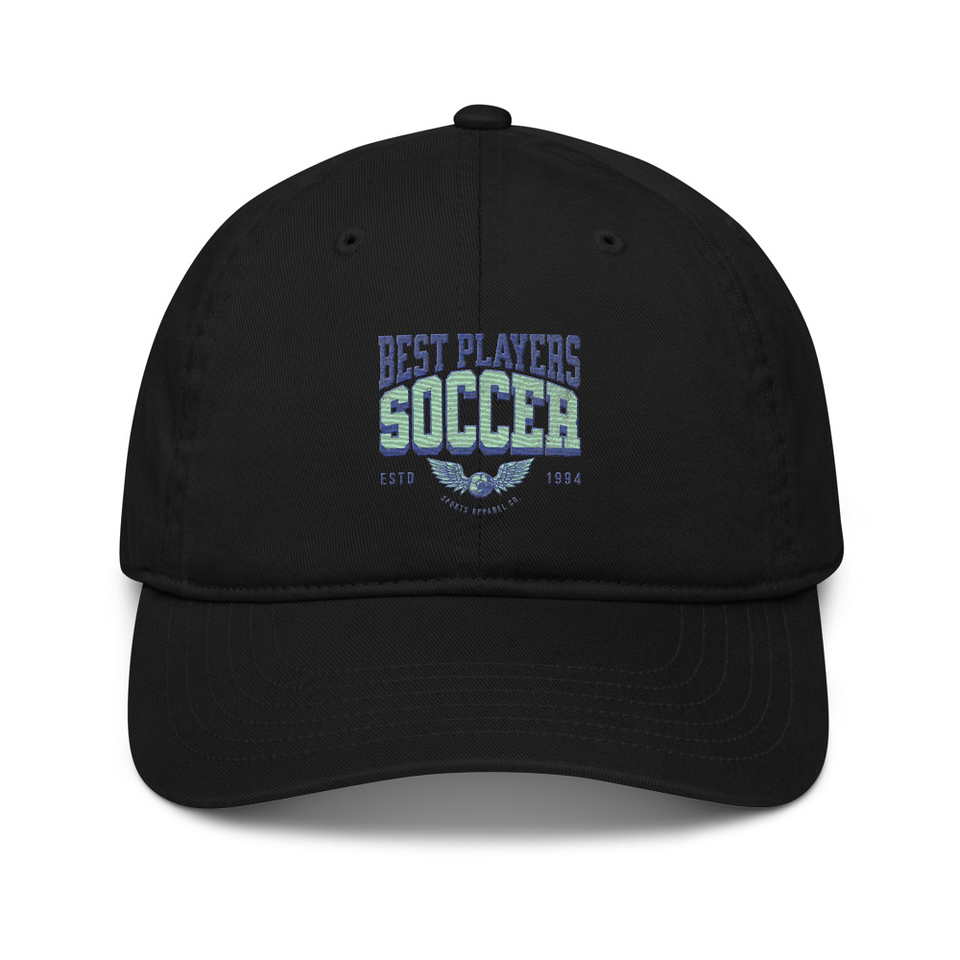 Best Players Soccer Organic Baseball Cap