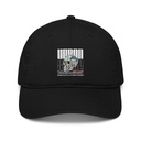 Black 3D Skull Organic Baseball Cap