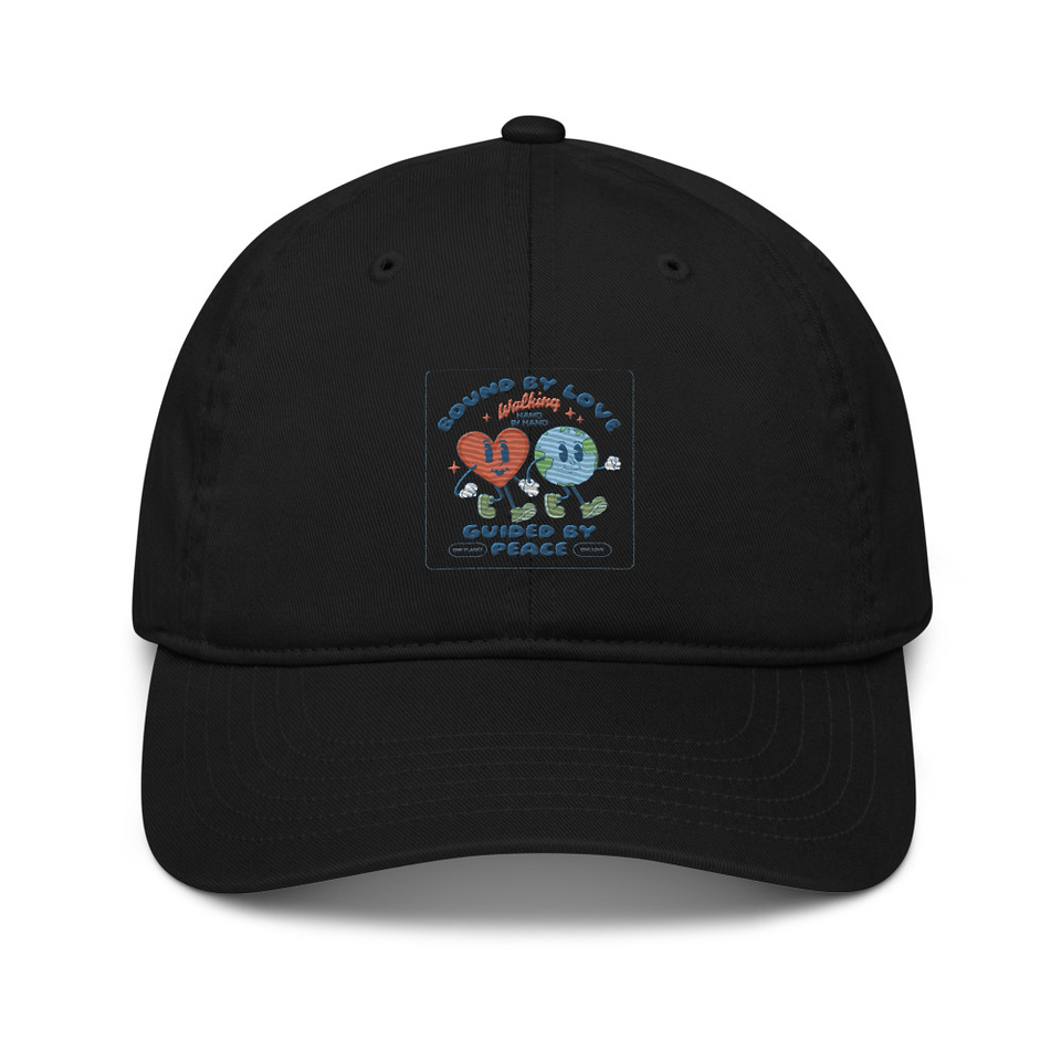 BOUND BY LOVE Organic Baseball Cap