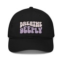 Breathe Deeply Organic Baseball Cap