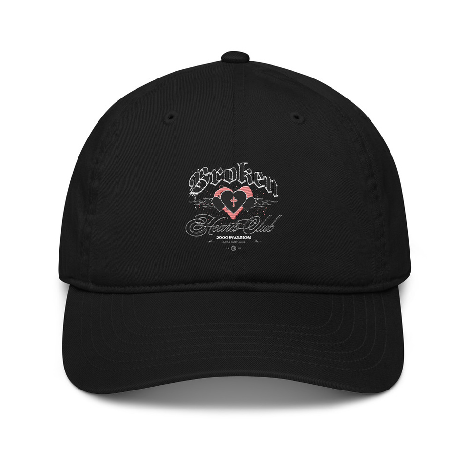 Broken Hearts Club Organic Baseball Cap