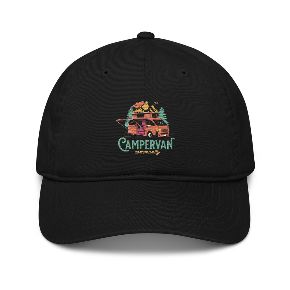 Campervan Community - Outdoor Adventure Organic Baseball Cap