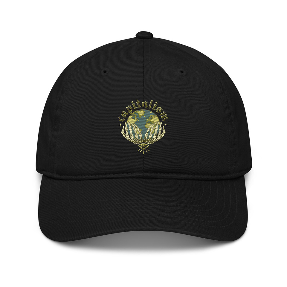 Capitalism - Earth Organic Baseball Cap