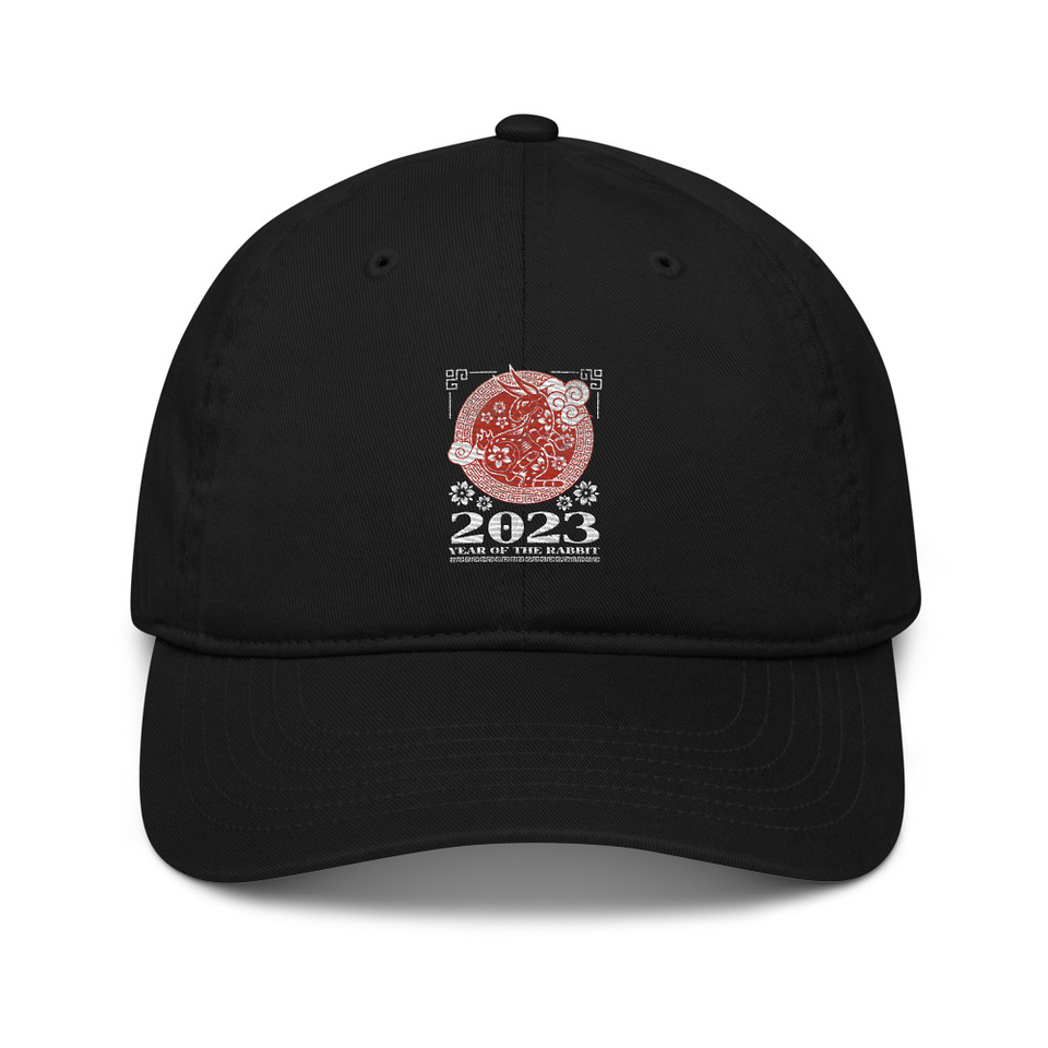 Chinese Lunar Year - Rabbit Organic Baseball Cap
