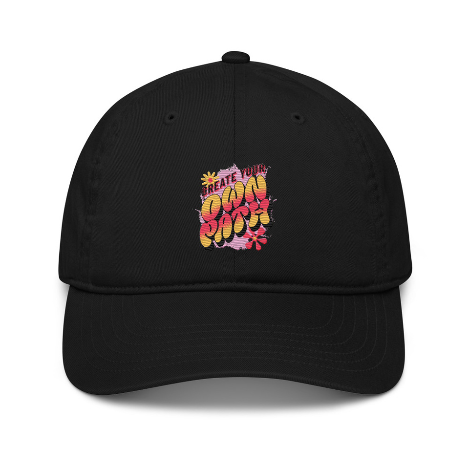 Create Your Own Path Organic Baseball Cap