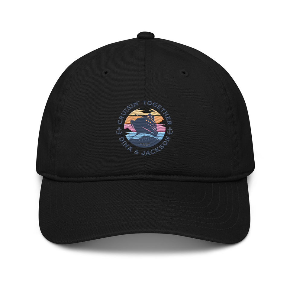 Cruisin' Together - Cruise Ship Organic Baseball Cap