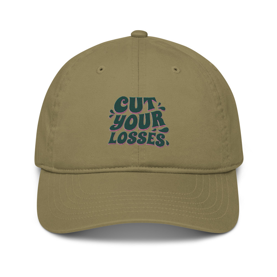 Cut your Losses Organic Baseball Cap