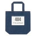 404 Organic Denim Tote Bag