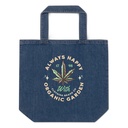 Always Happy - Cannabis Organic Denim Tote Bag
