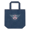 American Eagle Badge Organic Denim Tote Bag