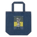 Angelic Aura Streetwear Organic Denim Tote Bag