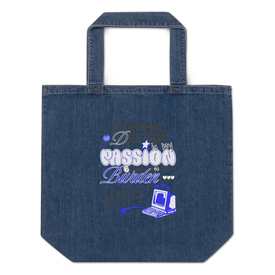 Anti-design  Organic Denim Tote Bag