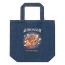 Astronomy in Every Thread Organic Denim Tote Bag
