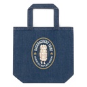 Backpackers Tribe - Adventure Badge Organic Denim Tote Bag