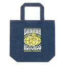 Banana Records - Comic Character Organic Denim Tote Bag