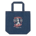 Baseball Championship League - University Sports Team Organic Denim Tote Bag