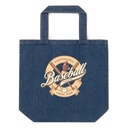 Baseball Team - College Sports Organic Denim Tote Bag