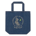 Be A Witch Organic Denim Tote Bag