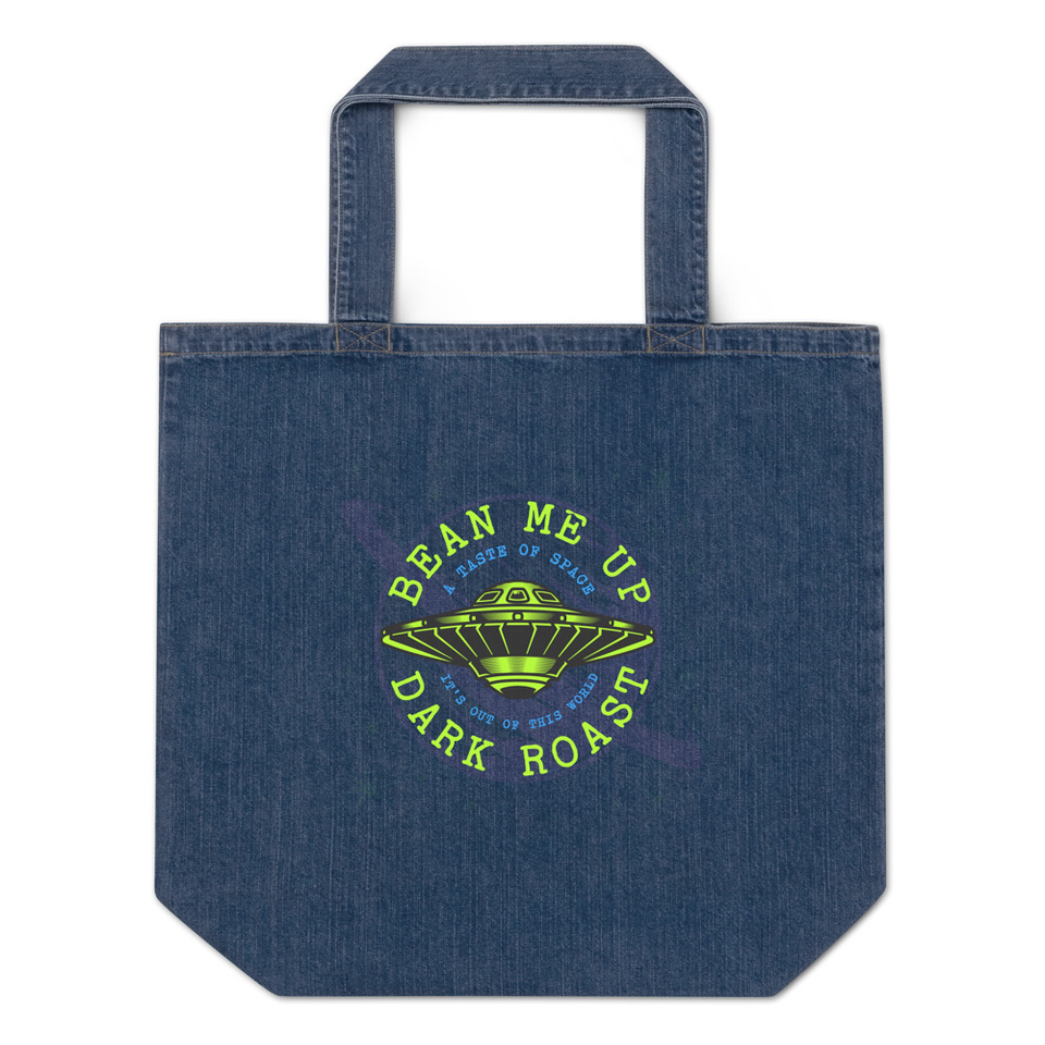 Bean Me Up Organic Denim Tote Bag