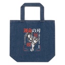Blades of Fate - Japanese Manga Anime Organic Denim Tote Bag