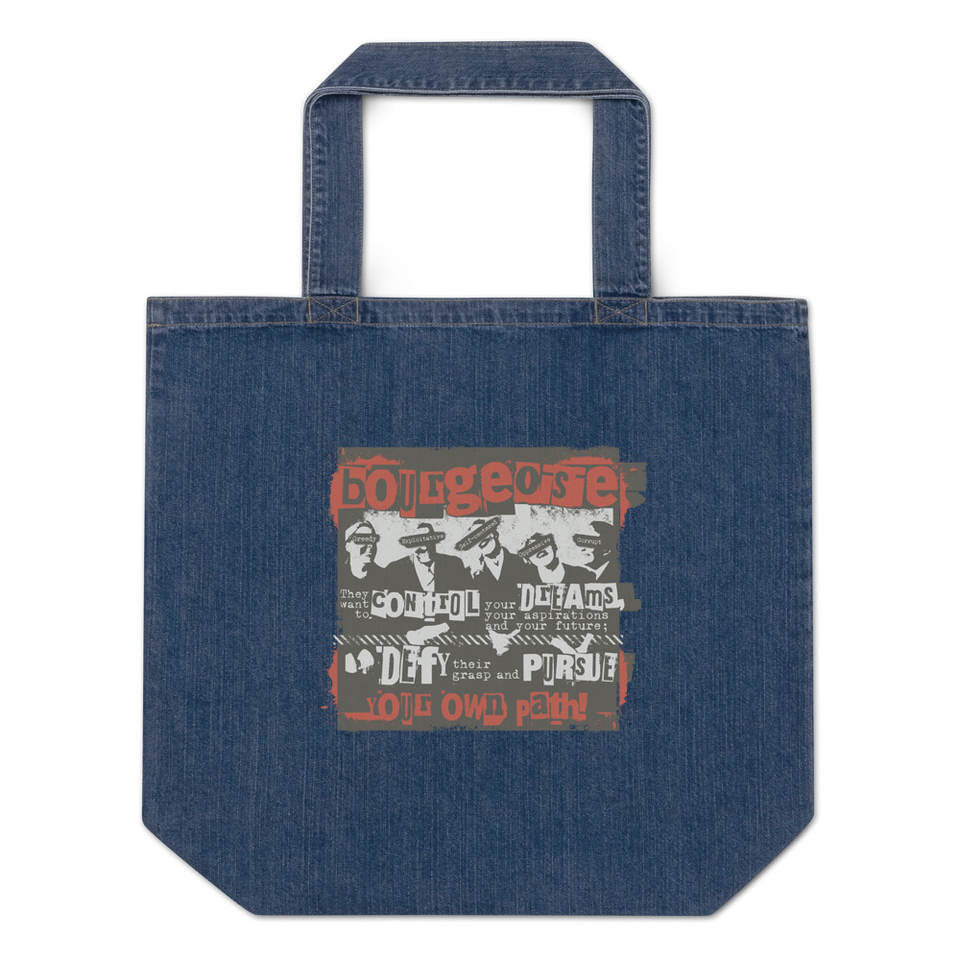 Bourgeoisie Organic Denim Tote Bag