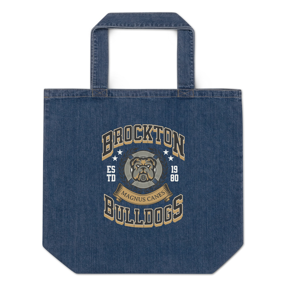 Brockton Bulldogs Organic Denim Tote Bag