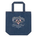 Broken Hearts Club Organic Denim Tote Bag